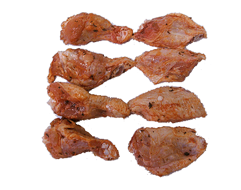 Alas de pollo adobadas elaboradas por Carnicería Jara