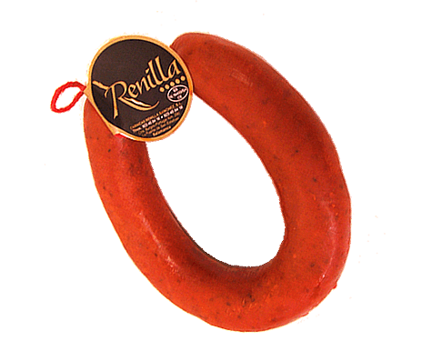 Farinato típico de Salamanca en carnicería Jara de Santa Marta de Tormes