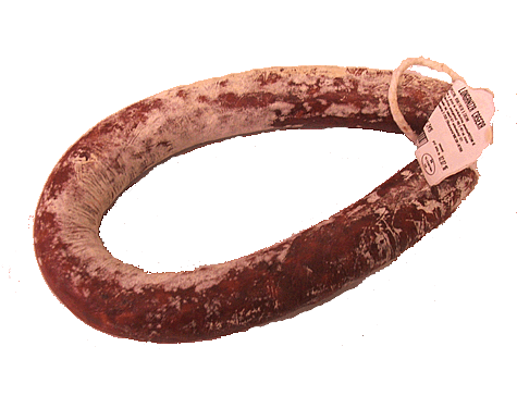 Longaniza de primera en carnicería Jara de Santa Marta de Tormes