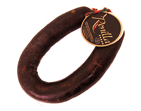 Morcilla de Salamanca en carnicería Jara en Santa Marta de Tormes