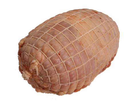 Muslo de pollo relleno en carnicería Jara en Santa Marta de Tormes